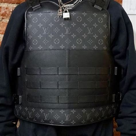 bulletproof vest louis vuitton|louis vuitton bomber jacket men.